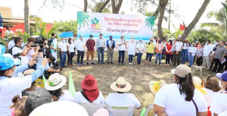 Ponen en marcha campaña de limpieza ‘Sembrando una semilla de Ética Ambiental’ en la Villa Sánchez Magallanes