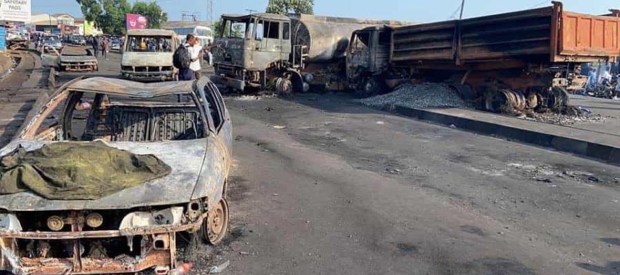 Enviará OMS expertos en quemaduras a Sierra Leona tras explosión que dejó 98 muertos