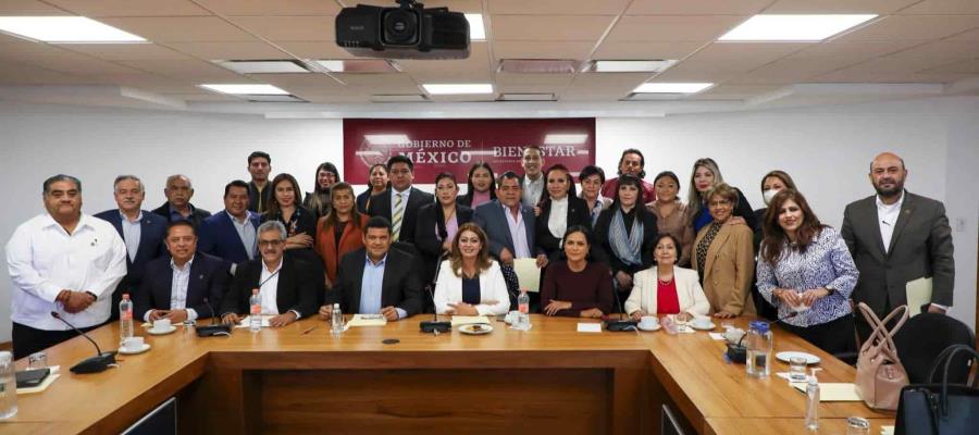 Se reúne Javier May con integrantes de la Comisión de Bienestar de San Lázaro Se reúne Javier May con integrantes de la Comisión de Bienestar de San Lázaro