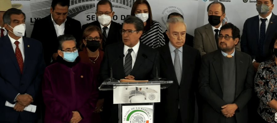 Acusan Senadores de Morena que opositores del presidente son mercenarios que buscan recuperar privilegios