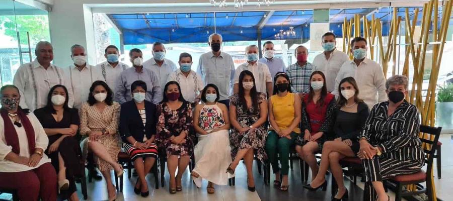 Se reúne CMMC con bancada local de Morena