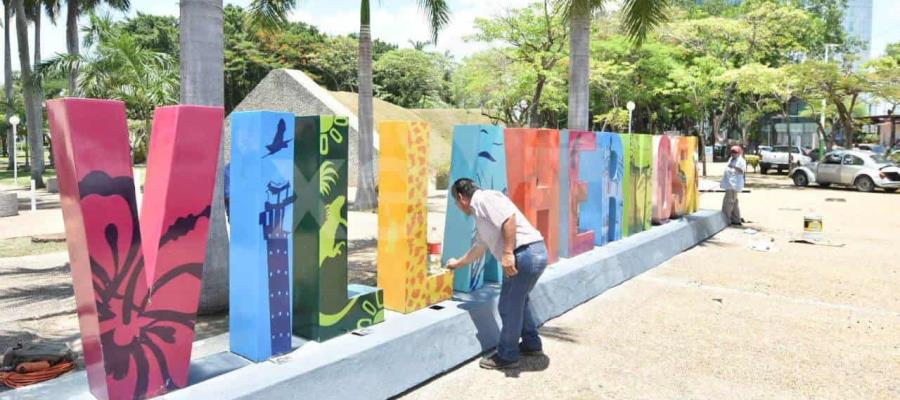 Reubicarán letras distintivas de Villahermosa