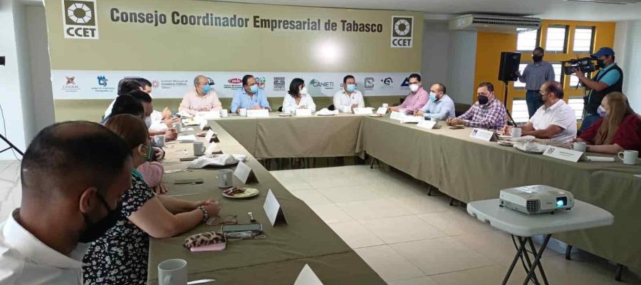 Se reúne Yolanda Osuna con cúpula empresarial de Tabasco