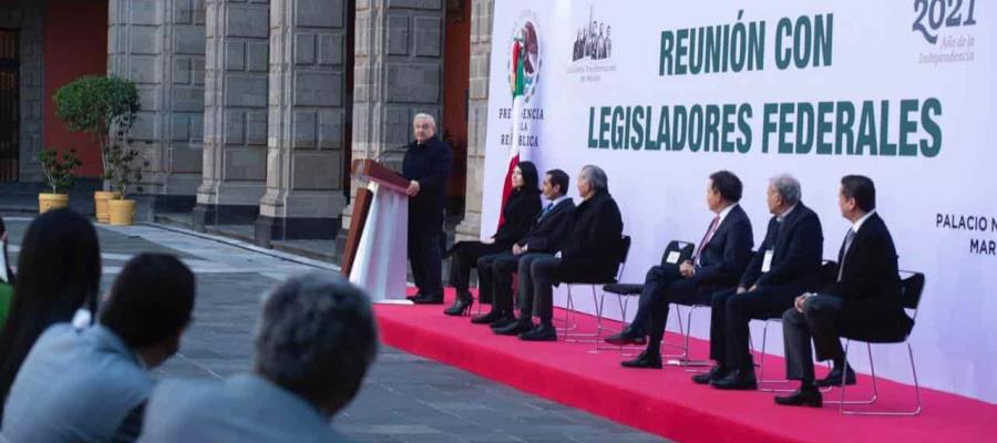 Con aprobación del PEF 2022, legisladores están a la vanguardia de la transformación: AMLO