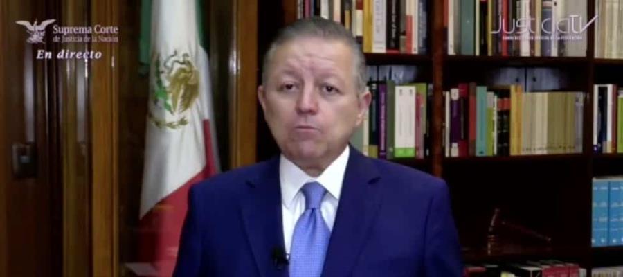 Arturo Zaldívar desea suerte a terna para sustituir al ministro Franco