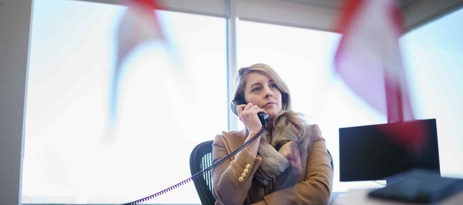 Este martes la canciller de Canadá, Mélanie Joy realiza visita oficial a México Este martes la canciller de Canadá, Mélanie Joy realiza visita oficial a México