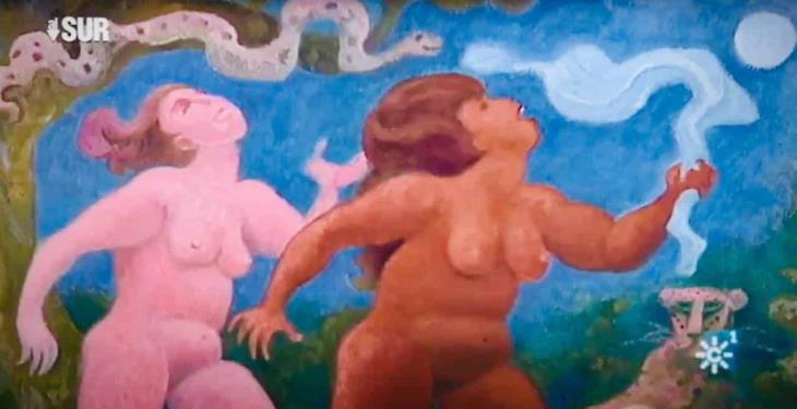 Piden repatriar 28 pinturas del muralista tabasqueño Montuy