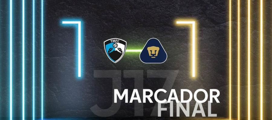 Pumas Tabasco saca empate a Tampico Madero y consigue momentáneo pase directo a Liguilla