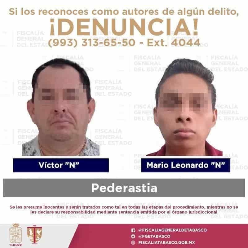 Detiene FGE a cinco probables responsables de pederastia, lesiones y violencia familiar
