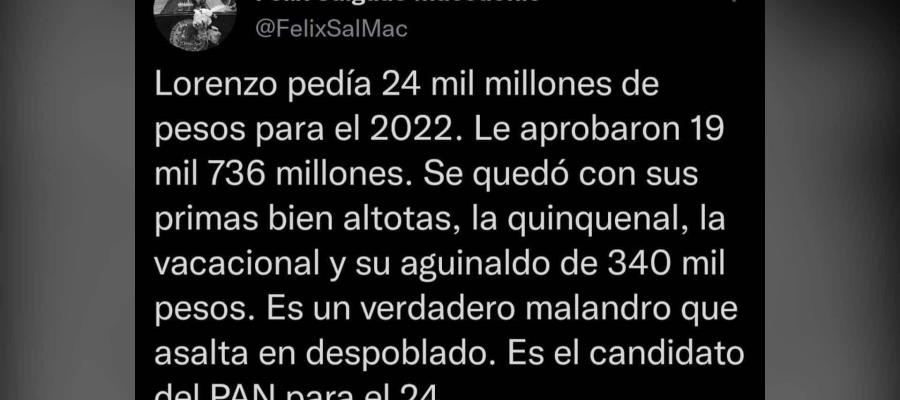 Salgado Macedonio “destapa” a Lorenzo Córdova para el 2024 Salgado Macedonio “destapa” a Lorenzo Córdova para el 2024