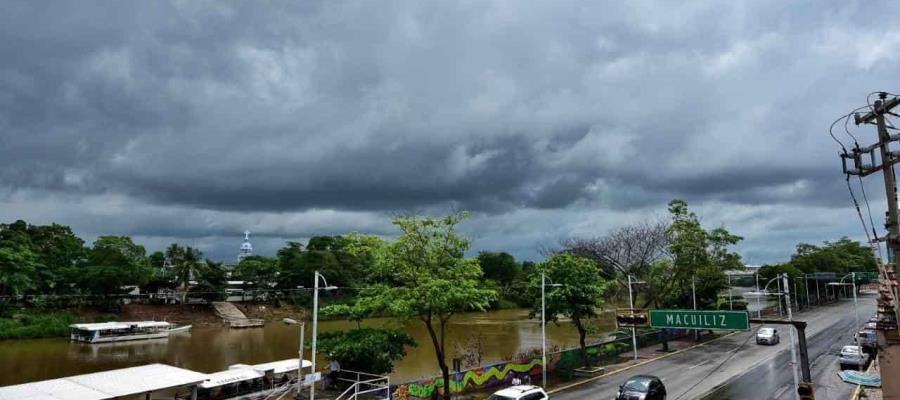 Prevé CONAGUA lluvias de hasta 150 mm para Tabasco