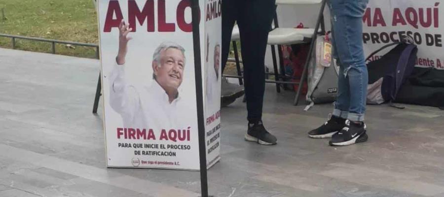 Tabasco y CDMX cumplen cuota de firmas para revocación de mandato