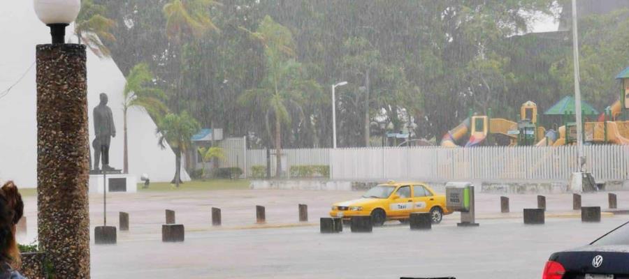 Prevé CONAGUA lluvias de hasta 75 mm para Tabasco este lunes