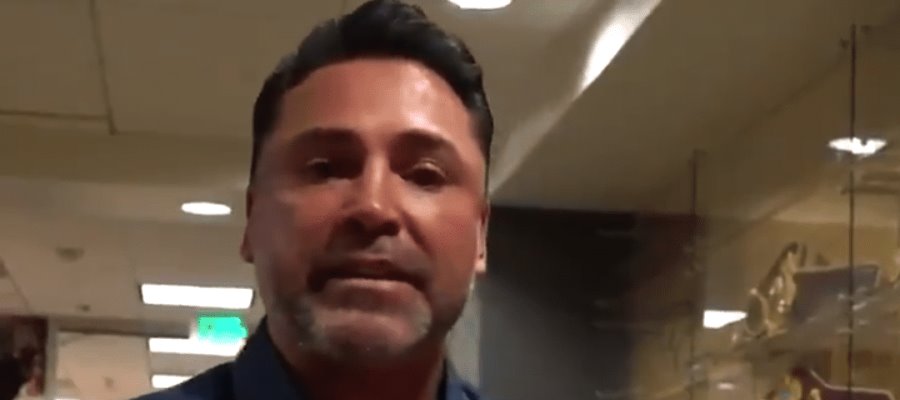 Óscar de la Hoya buscará pelea frente a Mayweather