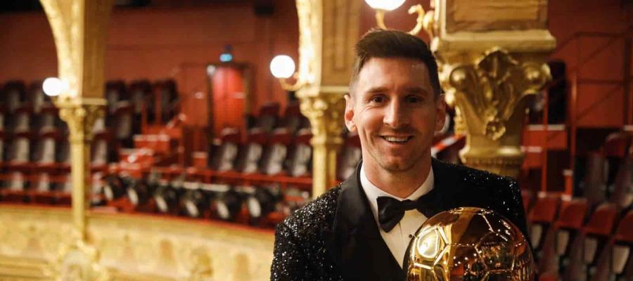 Logra Messi su séptimo balón de oro