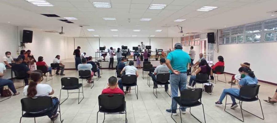 Inicia ISSET campaña de afiliación a trabajadores de Balancán y Jonuta