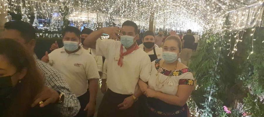 Inaugura Grupo Rodizio Paseo navideño en La Choca Inaugura Grupo Rodizio Paseo navideño en La Choca