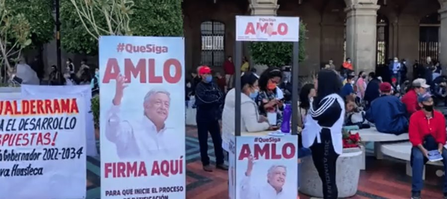 Aprovechan “AMLO Fest” para recolectar firmas para la Revocación de Mandato