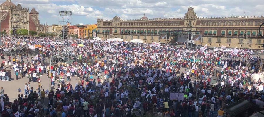 Niña tabasqueña se extravía en el AMLOfest 