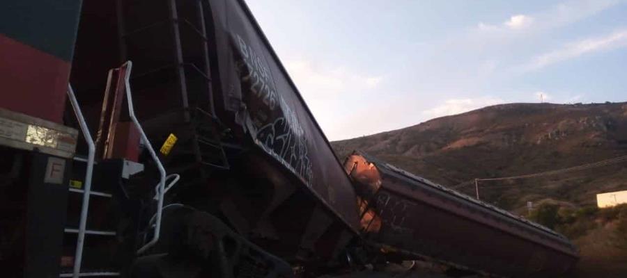 Se registra choque frontal de trenes en Zacatecas