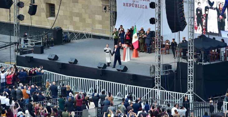 Los momentos de AMLO en el Zócalo de la CDMX