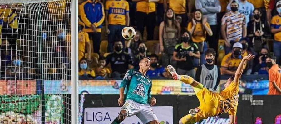 Tigres gana de último minuto al León en ‘Semis’ de Ida