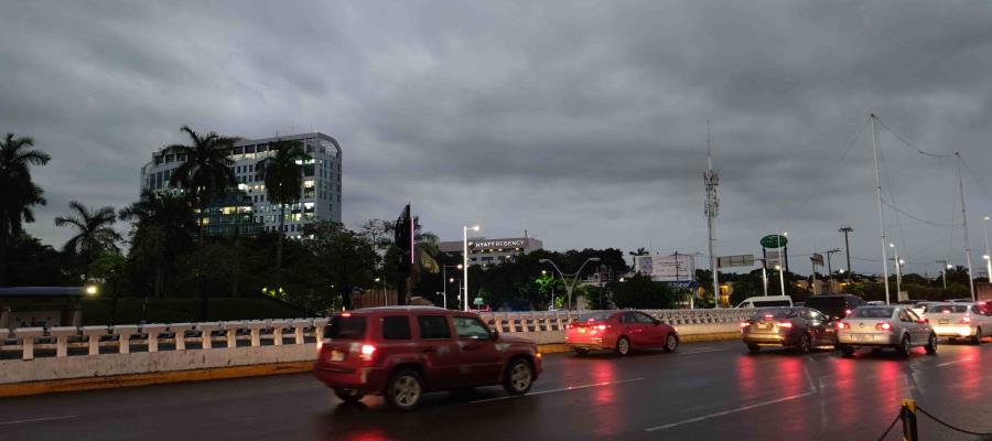 Prevén chubascos para hoy en gran parte de Tabasco