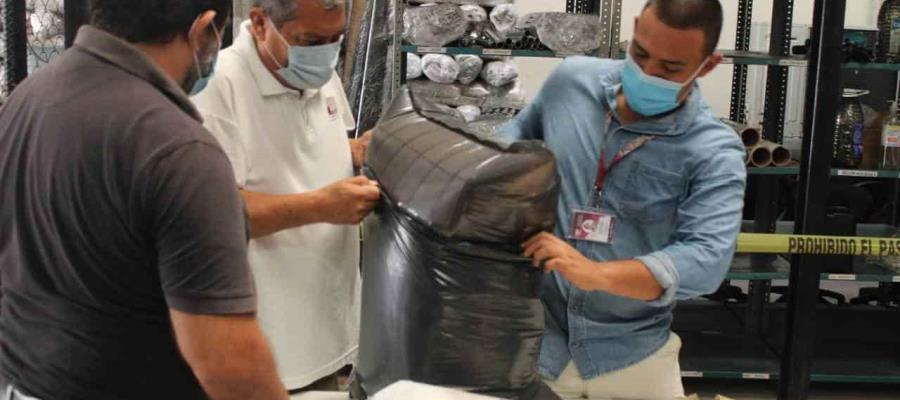 Arranca IEPCT con destrucción y reciclaje de más de 20 toneladas de material electoral