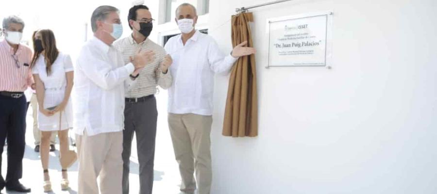 Nombran “Dr. Juan Puig Palacios” a la Unidad de Medicina Familiar del ISSET en Centro