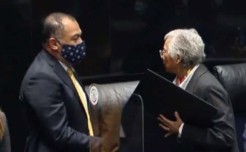 Protesta Omar Vielma Luna como consejero honorífico del Sistema Nacional de Búsqueda de Personas