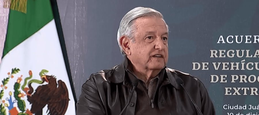 En Chihuahua, AMLO pone en marcha acuerdo para regulación de autos “chocolate”