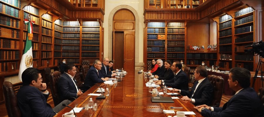 Se reúne el PAN con Adán Augusto en SEGOB