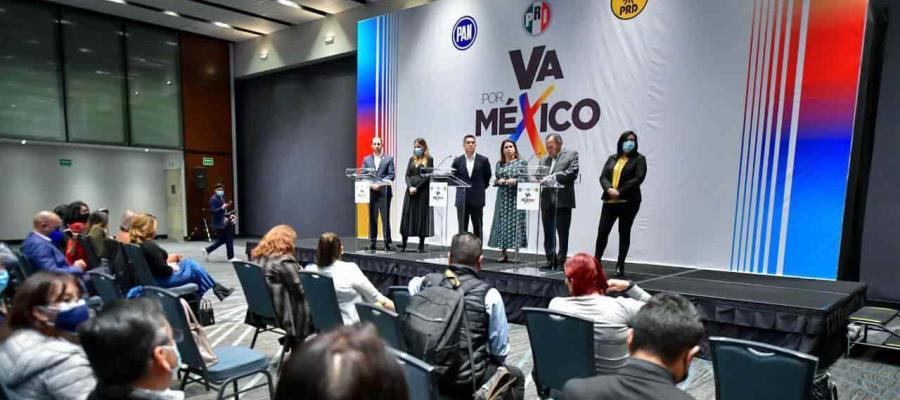 “Va por México” apuesta a ganar 4 estados en las elecciones de 2022