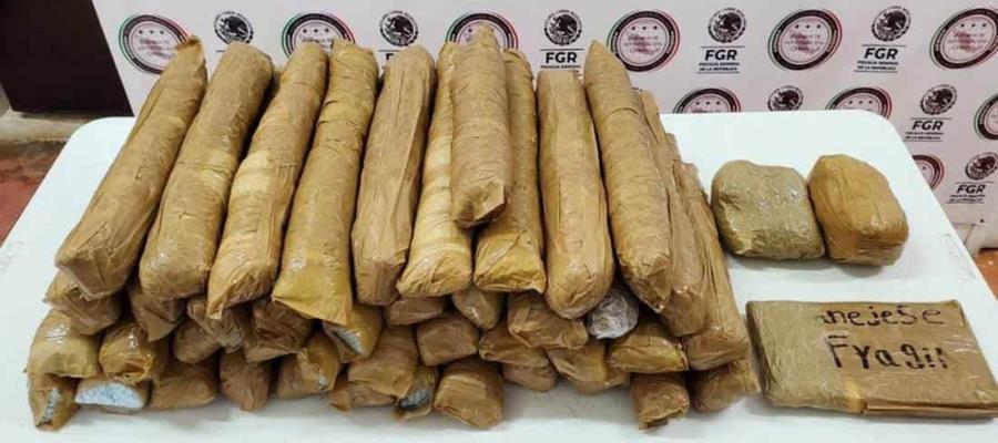 Dictan prisión preventiva a dos sujetos por transportar 300 mil pastillas de fentanilo en Sonora