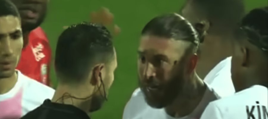 Sergio Ramos logra su expulsión número 28