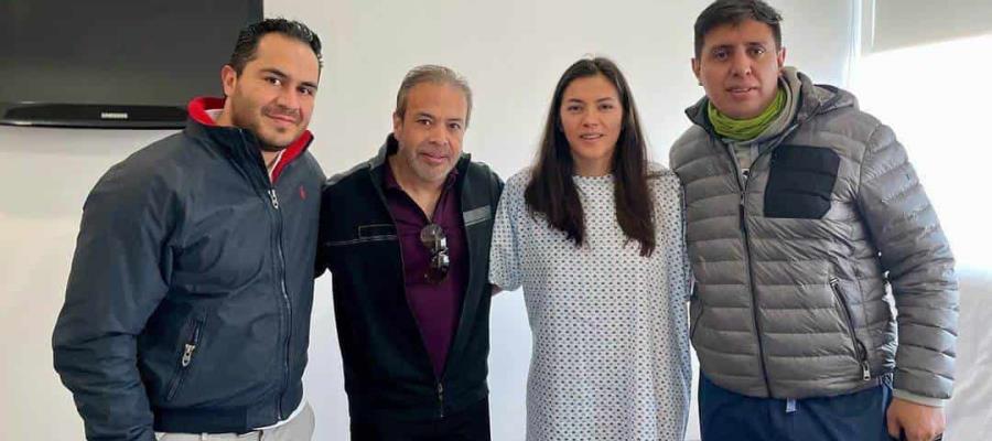 Operan a taekwondoín María del Rosario Espinoza