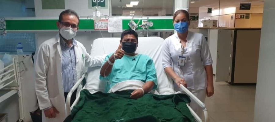 Extirpan raro tumor cerebral a hombre en Guerrero