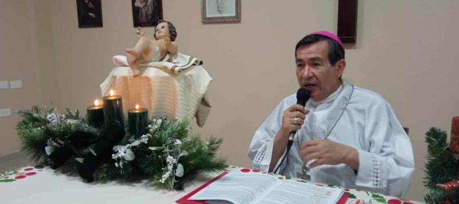 Desea Iglesia Católica paz y bendiciones a tabasqueños por Año Nuevo