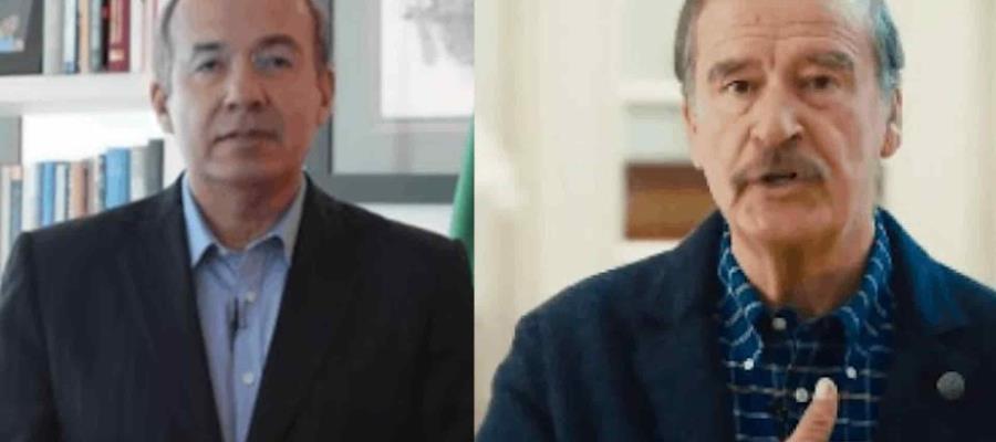 Calderón y Fox se lanzan contra AMLO, tras mensaje de Navidad 