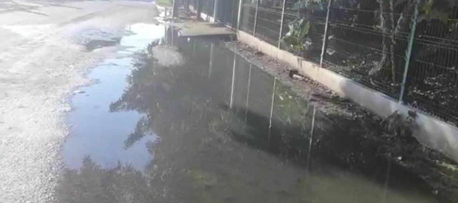 Temen en Ocuiltzapotlán recibir año nuevo entre aguas negras