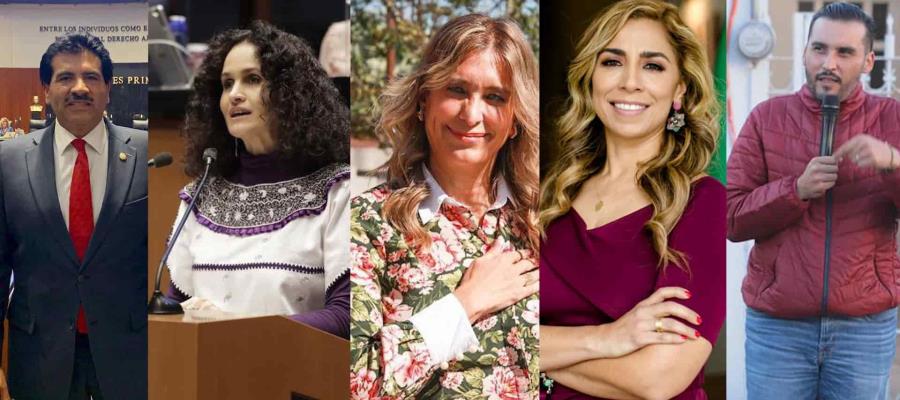 Aspirantes inconformes a gubernaturas en MORENA, anuncian impugnación ante resultados de encuestas