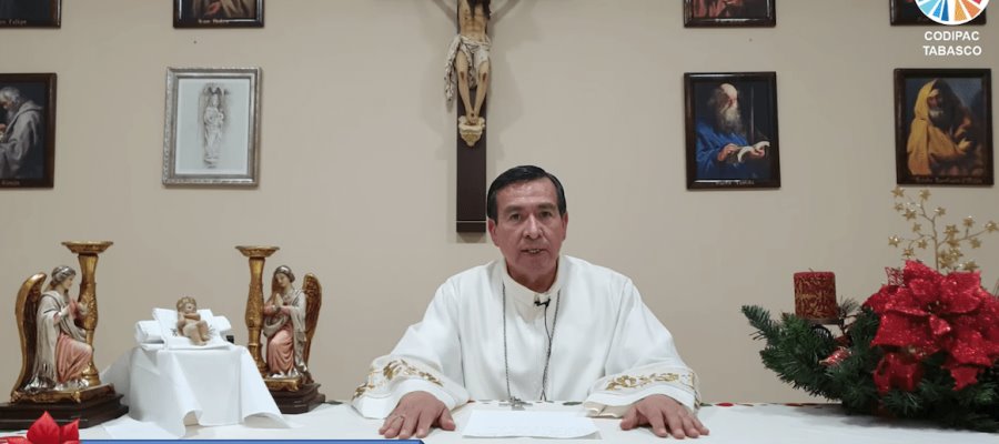 Este es el mensaje de Año Nuevo de la Diócesis de Tabasco a los feligreses