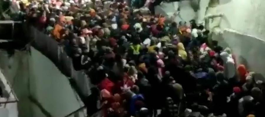 Al menos 12 muertos y 13 heridos deja estampida en templo de la India