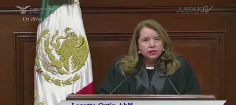 Asume Loretta Ortiz como nueva ministra de la SCJN Asume Loretta Ortiz como nueva ministra de la SCJN