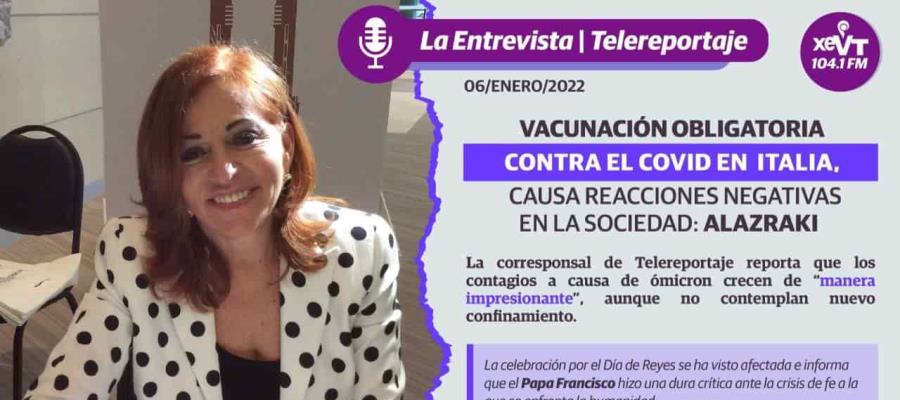 Italia aprueba vacunación obligatoria y genera reacciones negativas: Alazraki