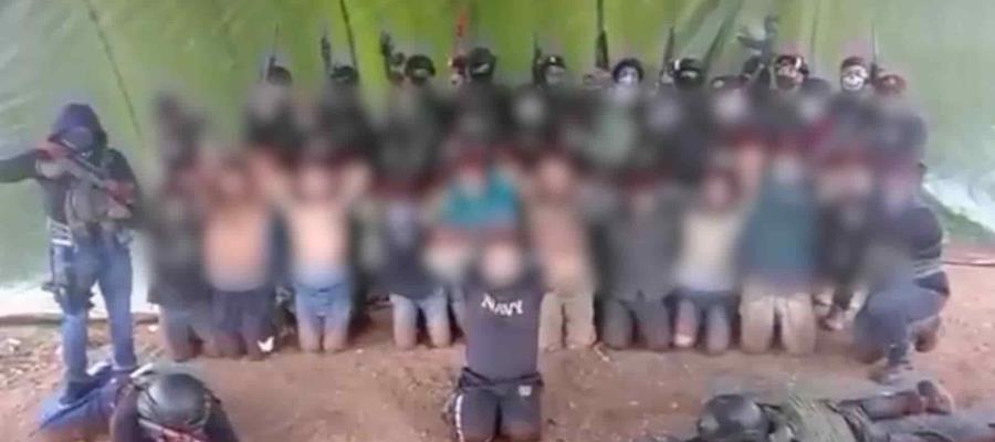 Grupo armado lanza en video… advertencias a autoridades de Veracruz Grupo armado lanza en video… advertencias a autoridades de Veracruz