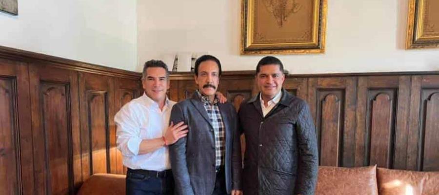 Liman asperezas ‘Alito’ Moreno y Omar Fayad; aseguran que hay unidad en el PRI