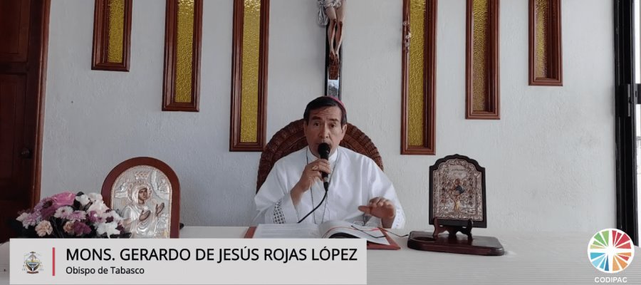 Invita Diócesis de Tabasco a feligreses, a buscar siempre a Dios