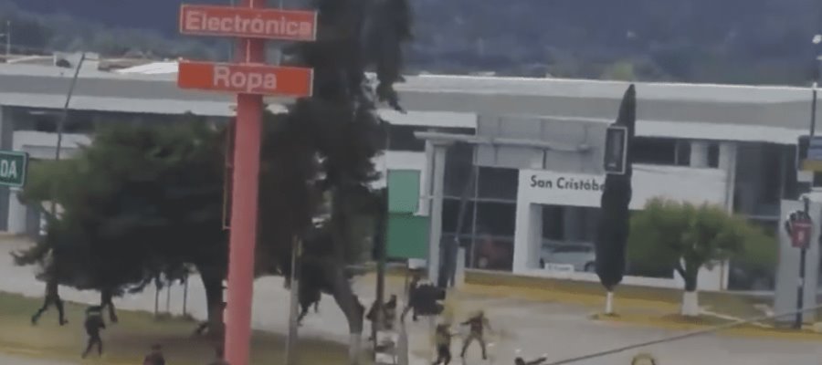 VIDEO | Se registra enfrentamiento en San Cristóbal de las Casas VIDEO | Se registra enfrentamiento en San Cristóbal de las Casas