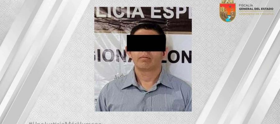 Detienen en Chiapas a presunto feminicida buscado por autoridades de Tabasco